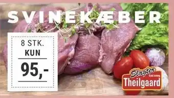 Svinekæber - 8 stk.