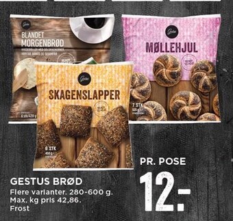 MENY Gestus brød tilbud
