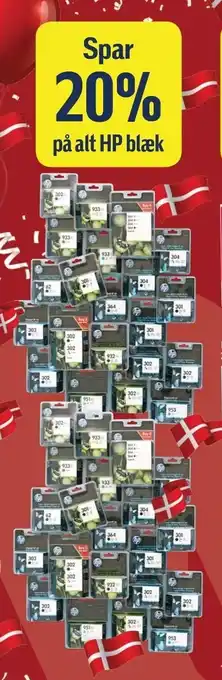 Føtex Spar 20% på alt hp blæk tilbud