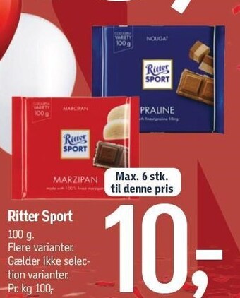 Føtex Ritter sport tilbud