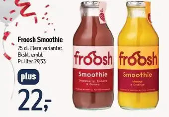 Føtex Froosh smoothie tilbud