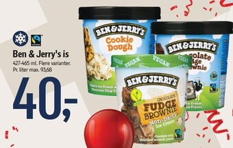 Føtex Ben & jerry's is tilbud