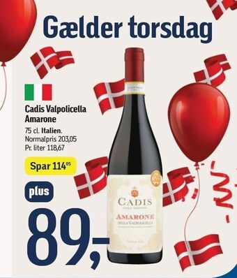 Cadis  valpolicella amarone