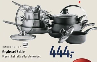 Føtex Grydesæt 7 dele tilbud