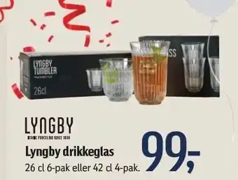 Føtex Lyngby drikkeglas tilbud