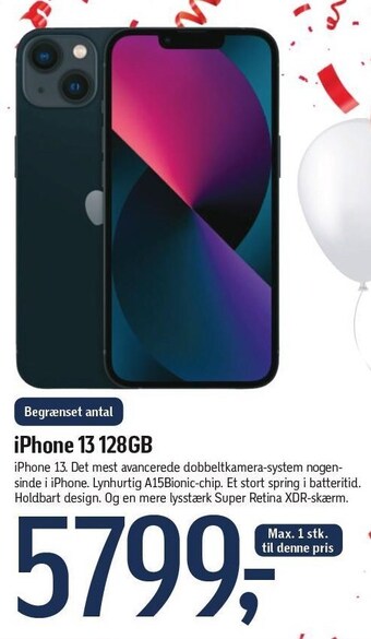 Føtex Iphone 13 128gb tilbud