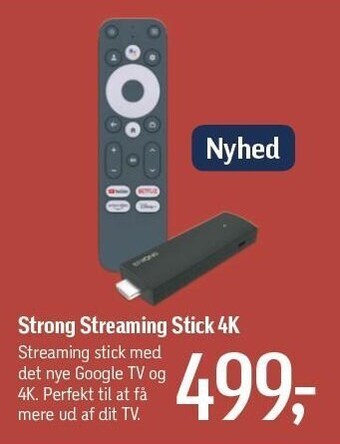 Føtex Strong streaming stick 4k tilbud