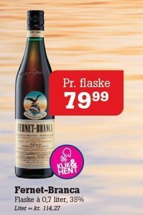 Poetzsch Padborg Fernet-branca tilbud