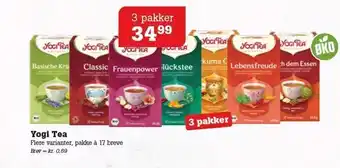 Yogi tea 3 pakker