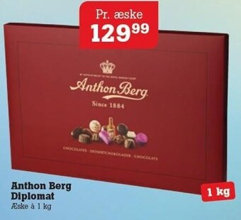 Poetzsch Padborg Anthon berg diplomat tilbud