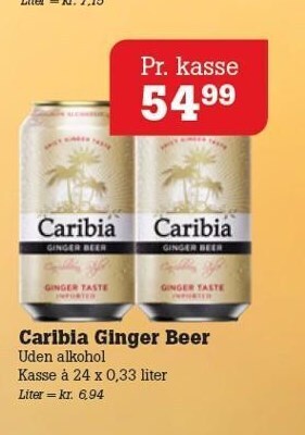 Poetzsch Padborg Caribia ginger beer tilbud