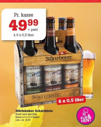 Poetzsch Padborg Störtebeker schatzkiste tilbud