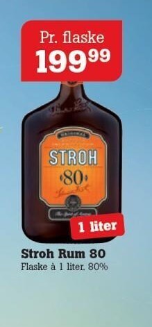 Poetzsch Padborg Stroh rum 80 tilbud