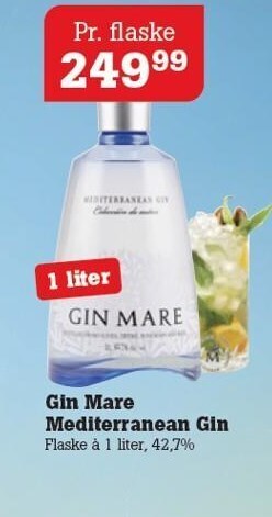 Poetzsch Padborg Gin mare mediterranean gin tilbud