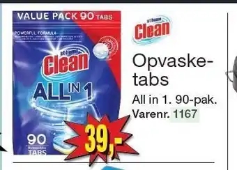 Harald Nyborg Opvasketabs all in 1 tilbud