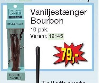 Harald Nyborg Vaniljestænger bourbon tilbud