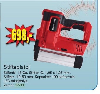 Harald Nyborg Stiftepistol tilbud