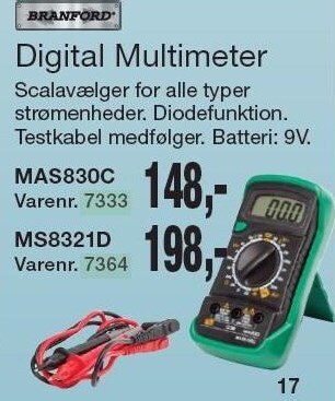 Digital multimeter