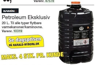 Harald Nyborg Petroleum ekslusiv tilbud
