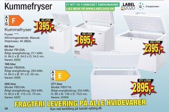 Harald Nyborg Kummefryser tilbud
