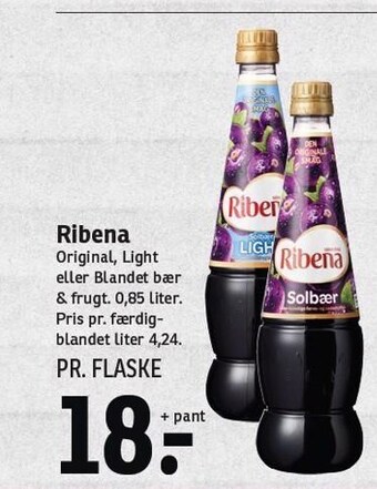 SPAR Ribena tilbud