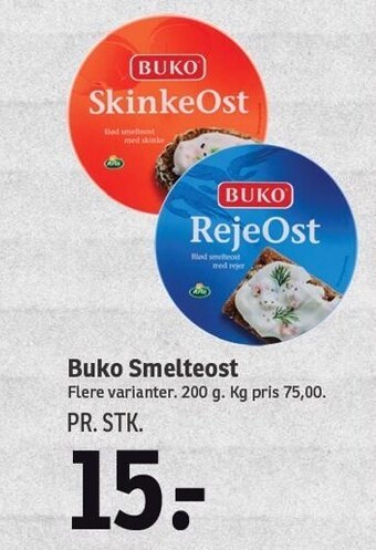 SPAR Buko smelteost tilbud