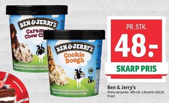 SPAR Ben & jerry´s tilbud