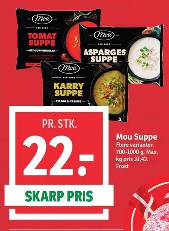 SPAR Mou suppe tilbud