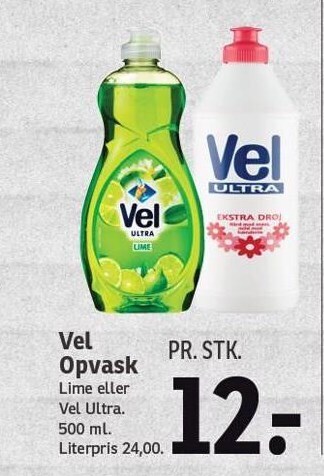 SPAR Vel opvask tilbud