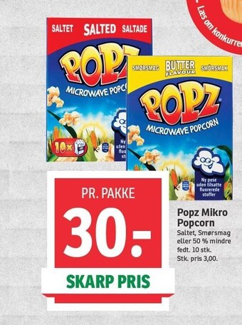 Popz mikro popcorn