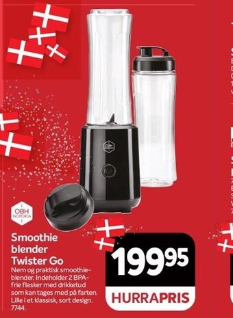 Din Isenkræmmer Smoothie blender twister go tilbud