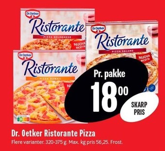 Min Købmand Dr. oetker ristorante pizza tilbud