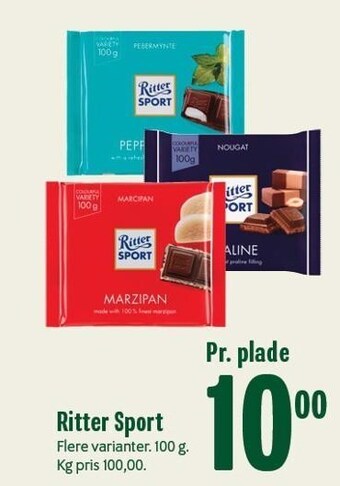 Min Købmand Ritter sport tilbud