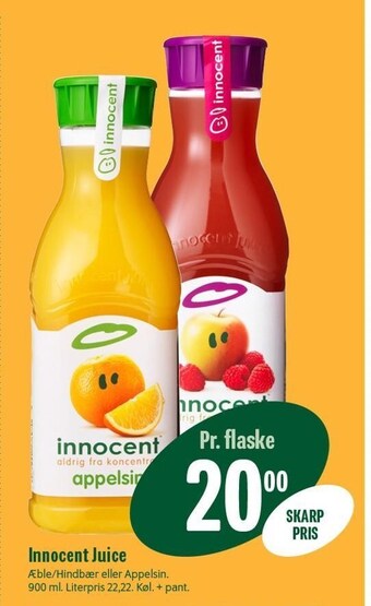Min Købmand Innocent juice tilbud