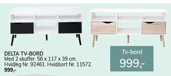 Daells Bolighus Delta tv-bord tilbud