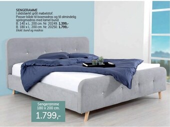 Daells Bolighus Sengeramme tilbud