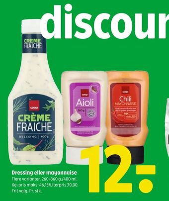Coop 365 Coop dressing tilbud