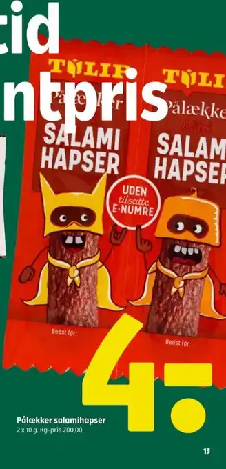 Salami hapser salami snacks