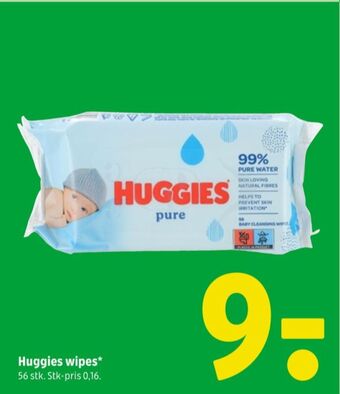 Coop 365 Huggies vådservietter tilbud