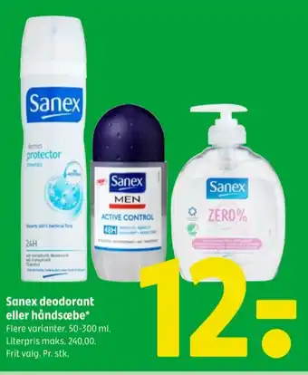 Coop 365 Sanex deospray tilbud
