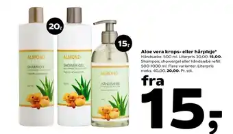 Fakta Aloe vera flydende sæbe tilbud
