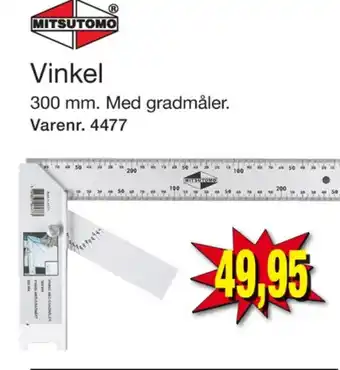 Harald Nyborg Mitsutomo vinkel tilbud