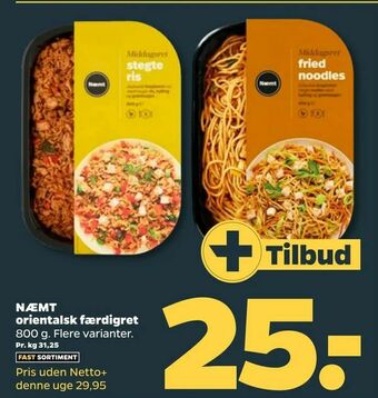 Netto NÆMT orientalsk færdigret tilbud