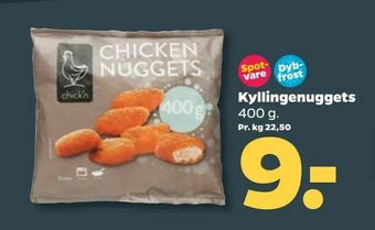 Netto Kyllingenuggets tilbud