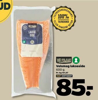 Netto Velsmag lakseside tilbud