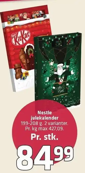 Fleggaard Nestle julekalender tilbud
