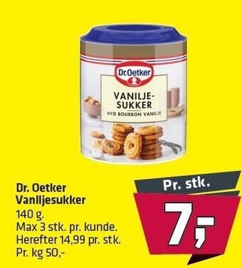 Fleggaard Dr. oetker vaniljesukker tilbud