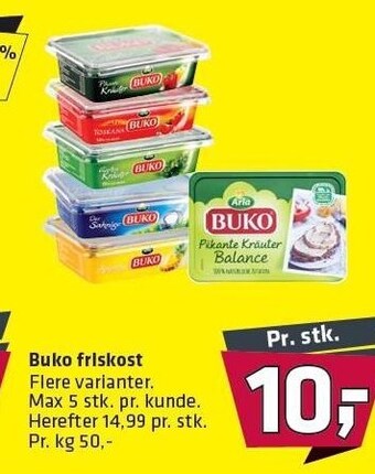 Fleggaard Buko friskost tilbud