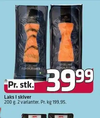 Fleggaard Laks i skiver tilbud