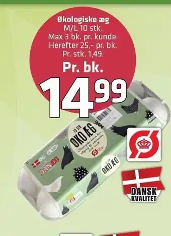 Fleggaard Økologiske æg tilbud